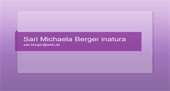 Desktop Screenshot of inatura.de